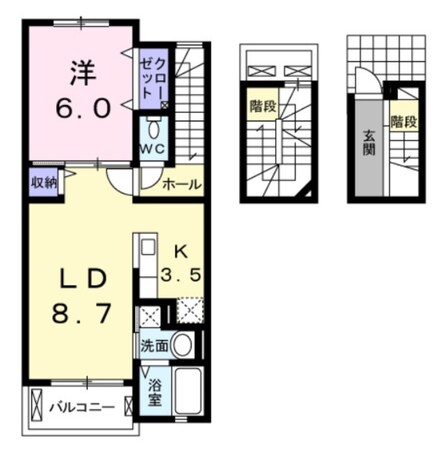 サニー　フラットの物件間取画像